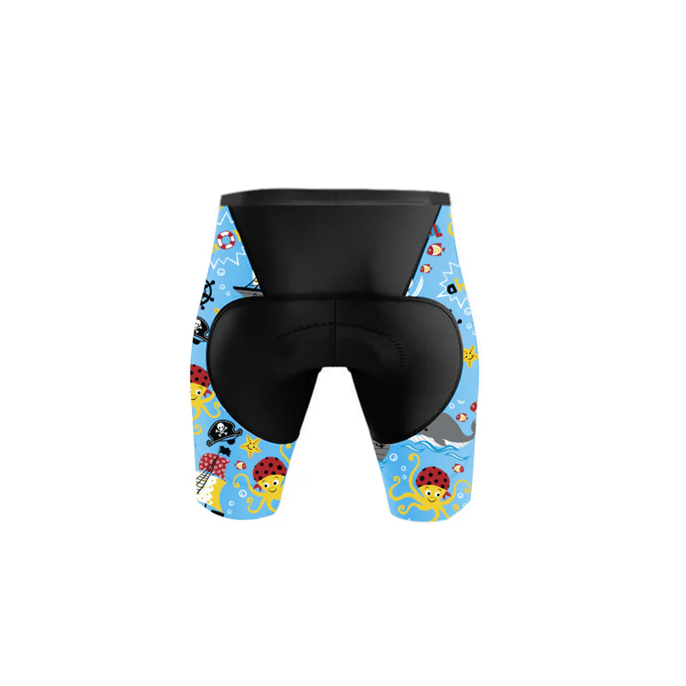 Happy Ocean Kid's Cycling Kit - Image 7