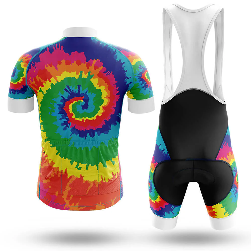 Hippie Tie Dye Men's Cycling Kit - Image 2