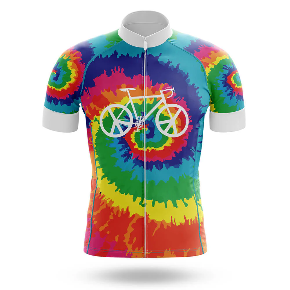 Hippie Tie Dye Men's Cycling Kit - Image 3