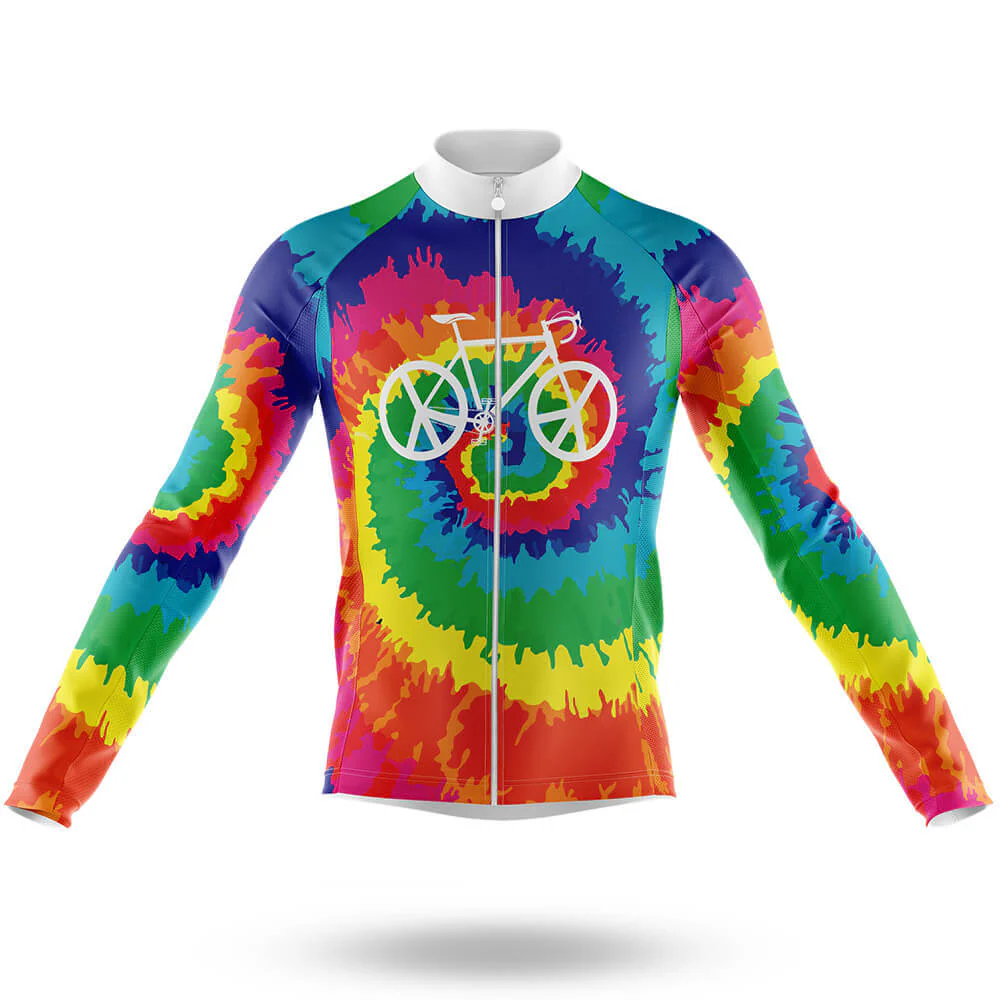 Hippie Tie Dye Men's Cycling Kit - Image 5