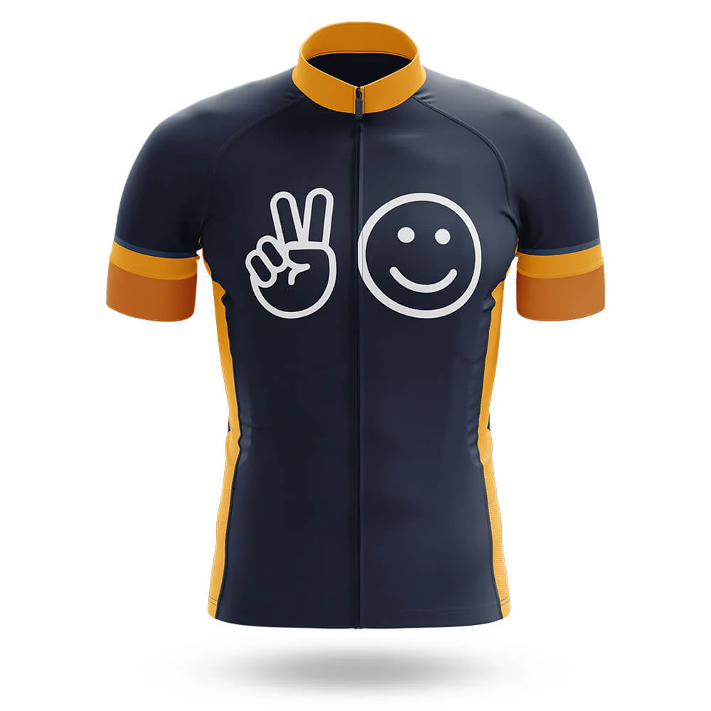 Hit Your Brakes Not People Men's Short Sleeve Cycling Kit - Image 3