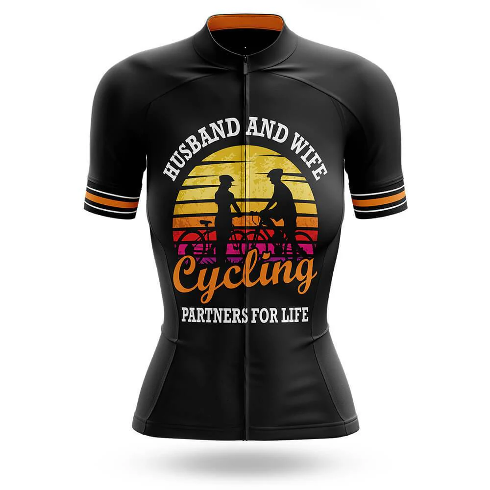 Husband And Wife Cycling Women's Short Sleeve Cycling Kit - Image 3