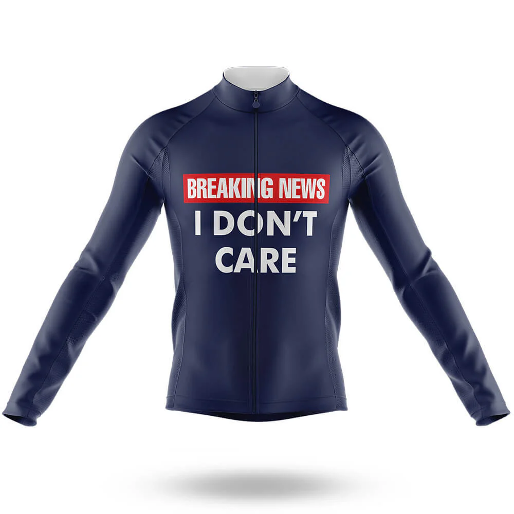 Breaking News: I Don't Care Men's Cycling Kit - Image 5