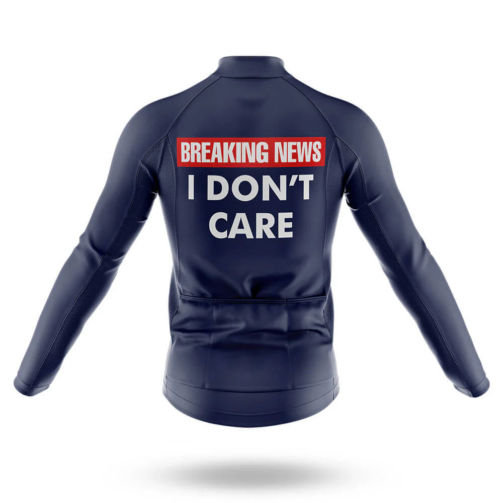 Breaking News: I Don't Care Men's Cycling Kit - Image 6