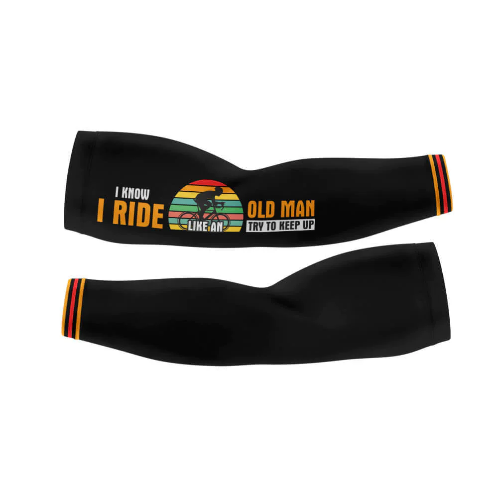 I Ride Like An Old Man Arm And Leg Sleeves - Image 2