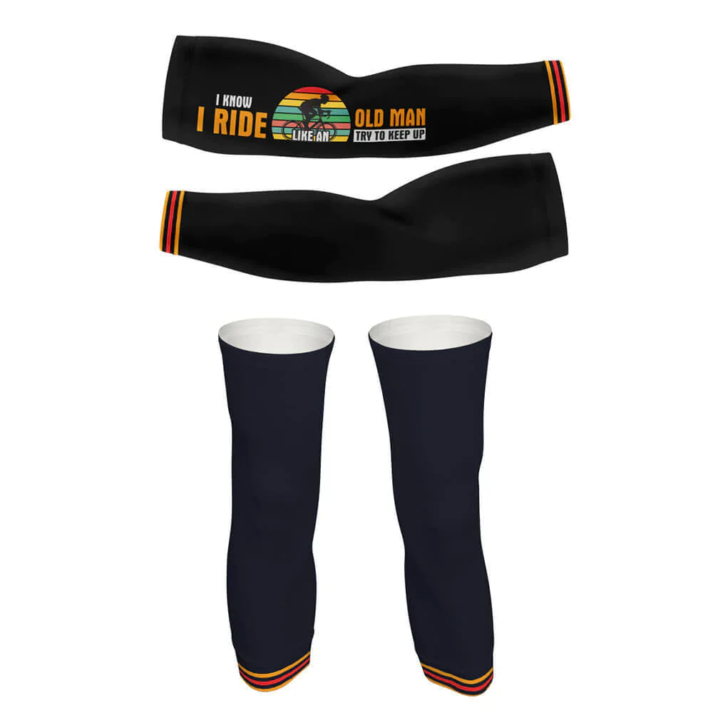 I Ride Like An Old Man Arm And Leg Sleeves - Image 6