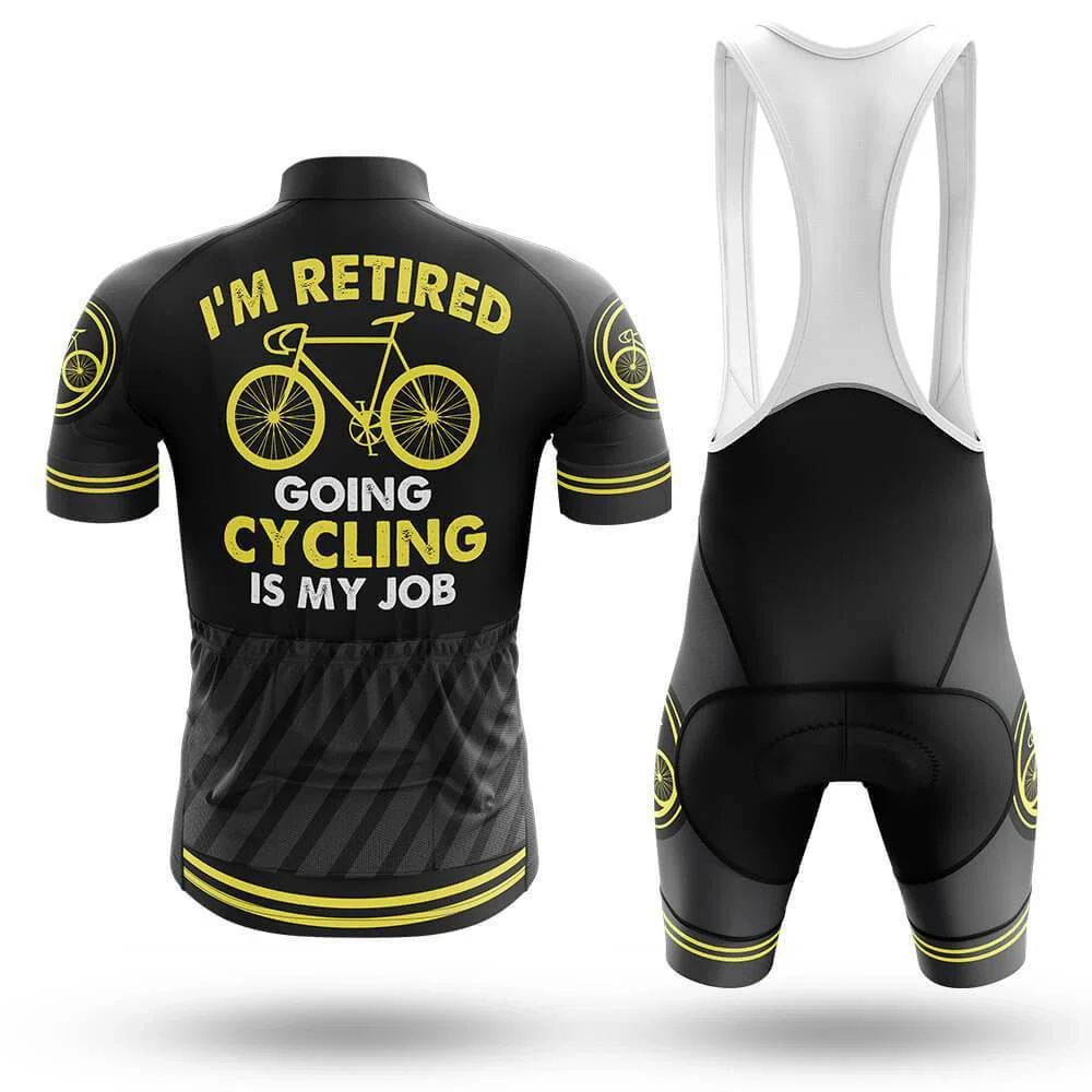 I'm Retired Men's Short Sleeve Cycling Kit - Image 2