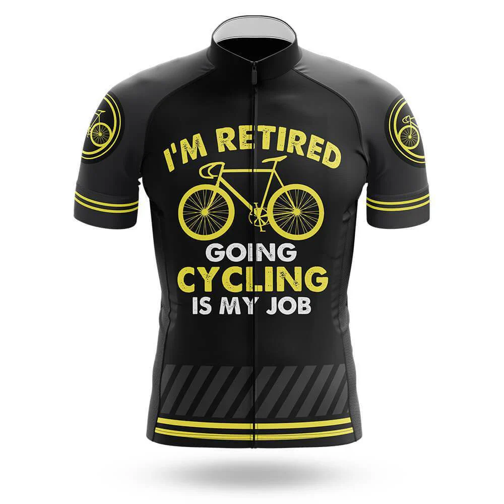 I'm Retired Men's Short Sleeve Cycling Kit - Image 3