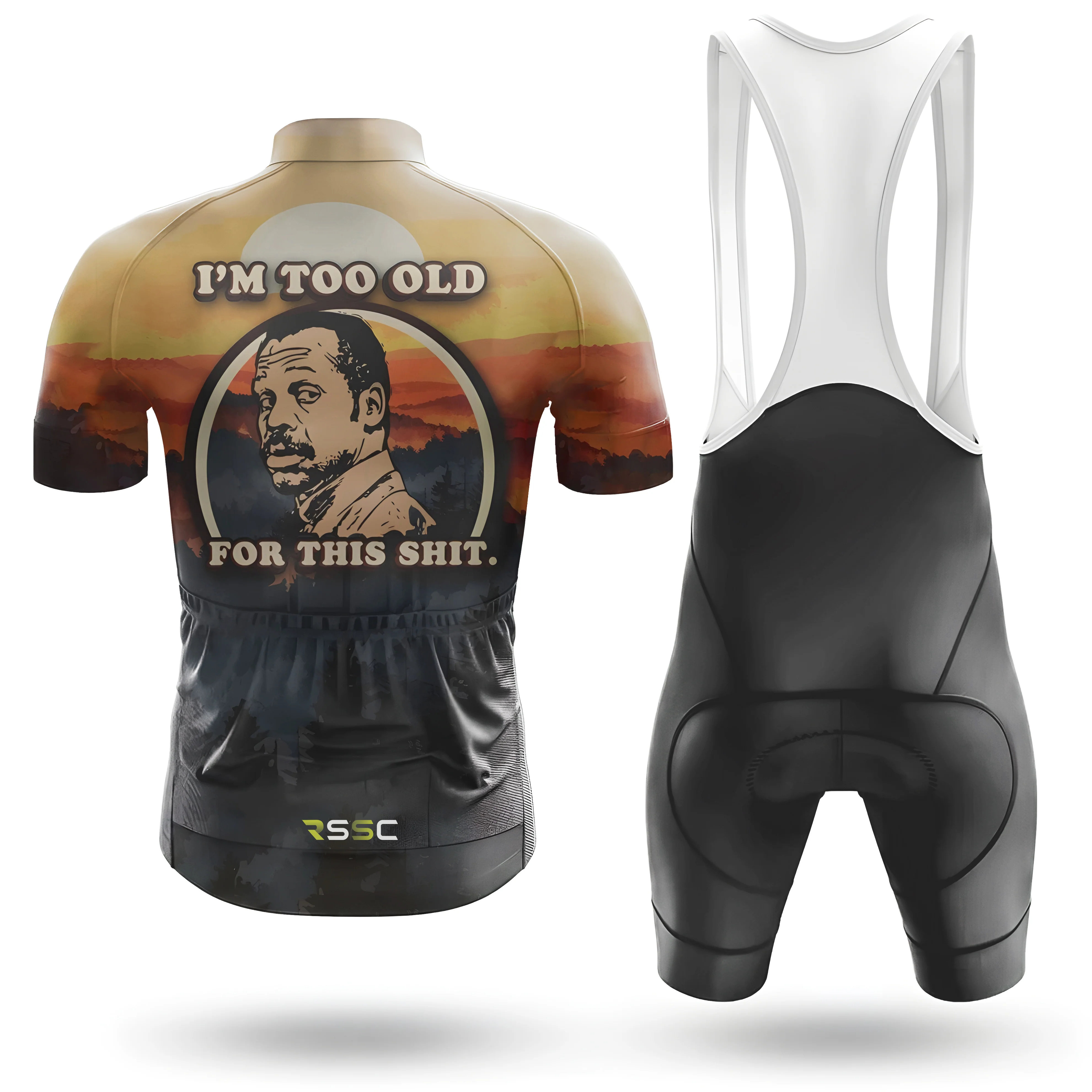 I'M Too Old Men's Cycling Kit - Image 2