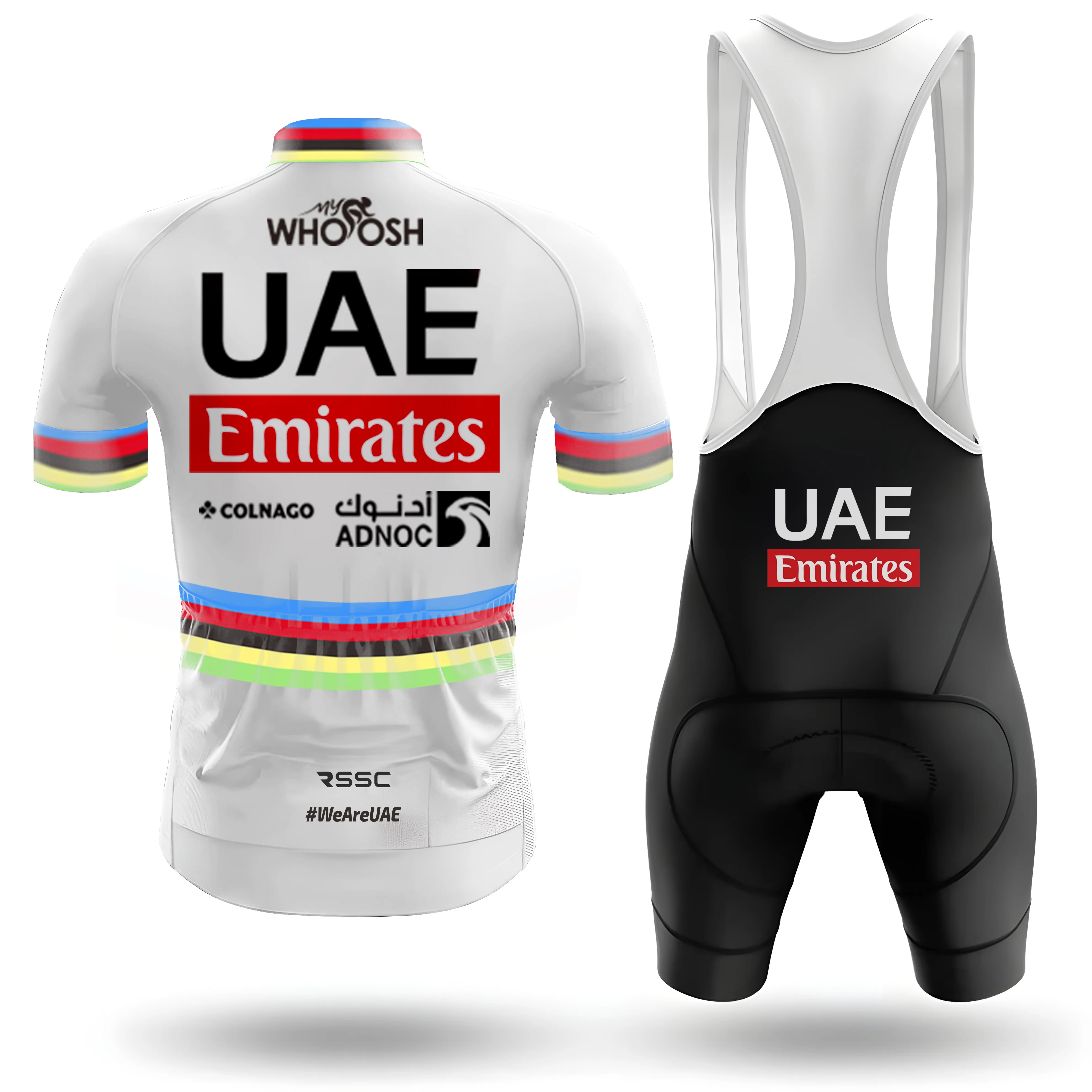 Iridescence Emirates Fleet UAE Men's Cycling Kit - Image 2