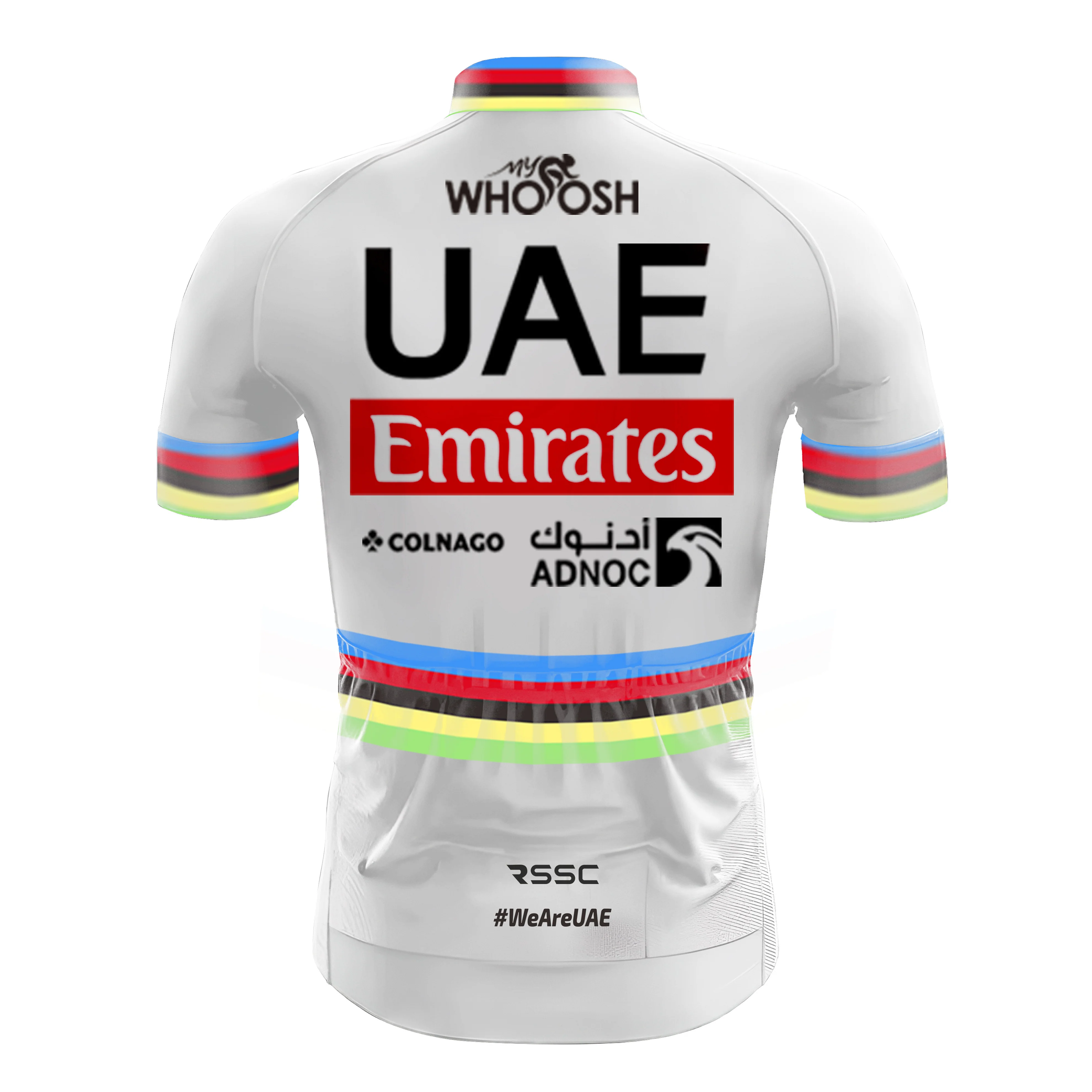 Iridescence Emirates Fleet UAE Men's Cycling Kit - Image 4