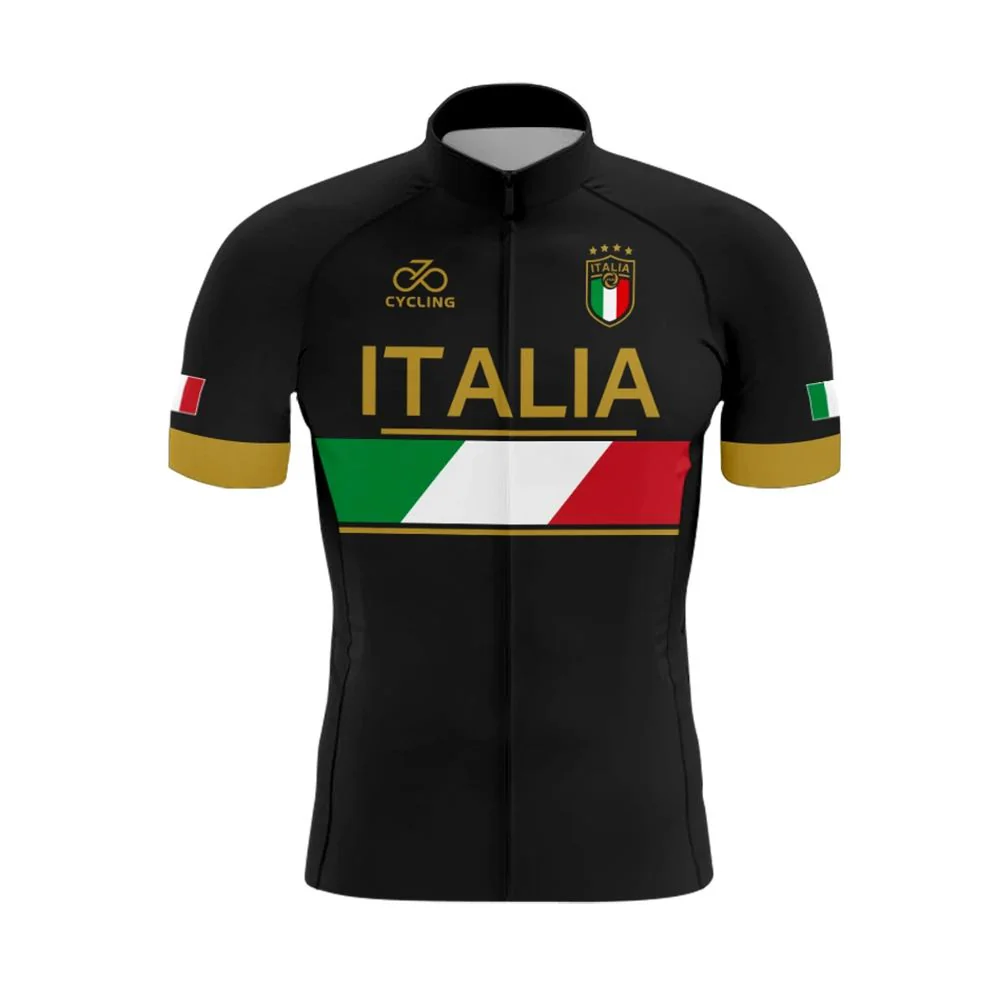Italia Professional Team Men's Short Sleeve Cycling Kit - Image 3