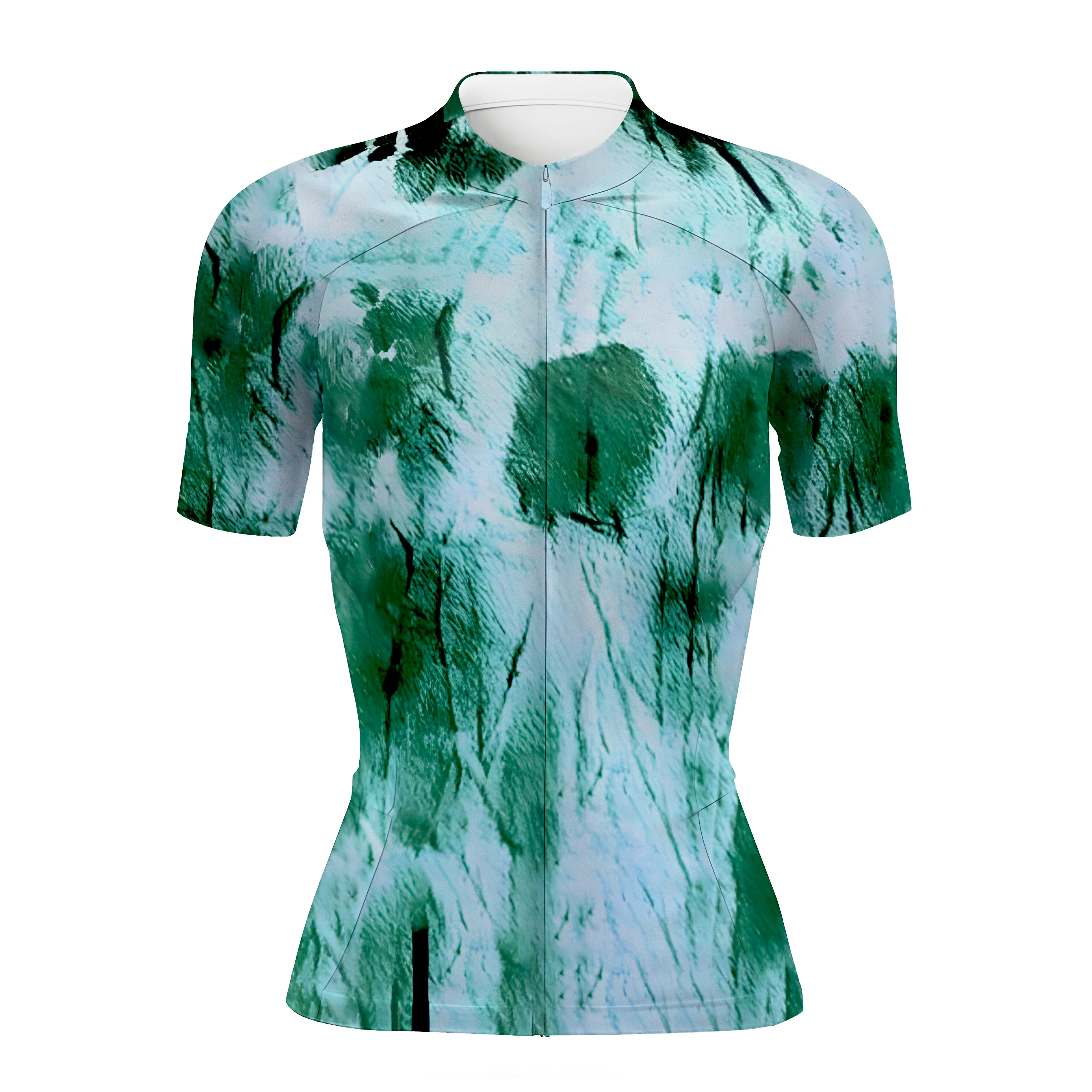 Jade Green Women's Short Sleeve Cycling Kit - Image 3