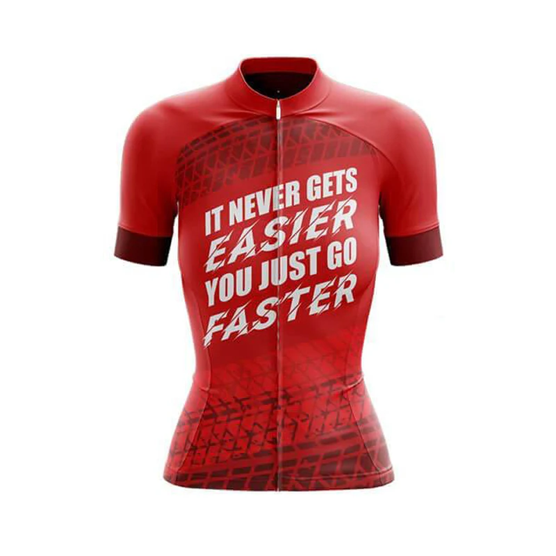 Just Go Faster Women's Short Sleeve Cycling Kit - Image 3