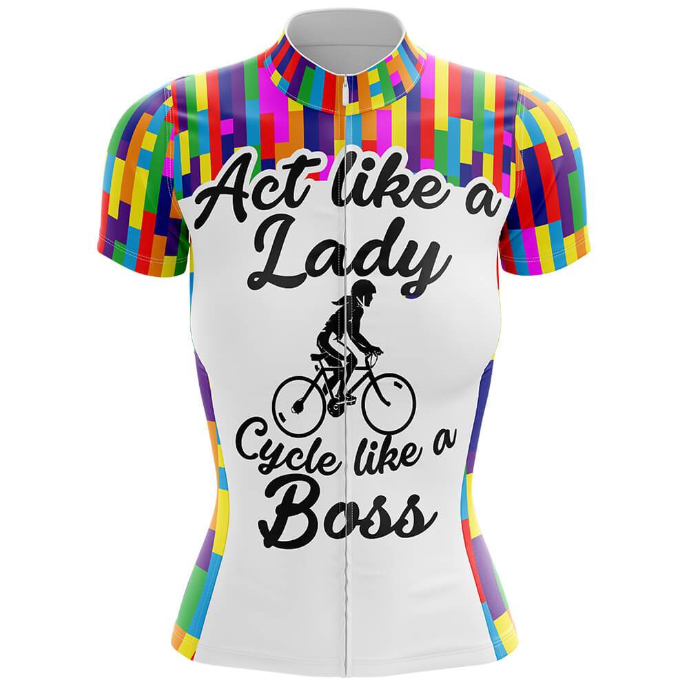 Lady Women's Short Sleeve Cycling Kit - Image 3
