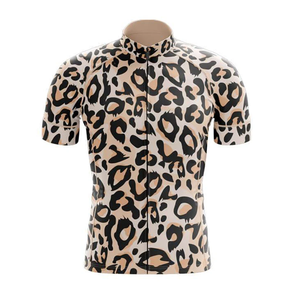 Leopard Men's Short Sleeve Cycling Kit - Image 3