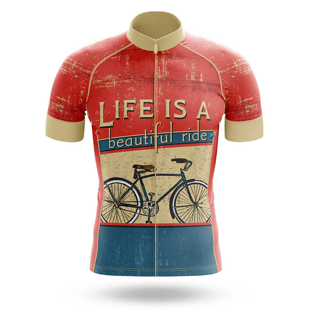 Life Is A Beautiful Ride Men's Cycling Kit - Image 3