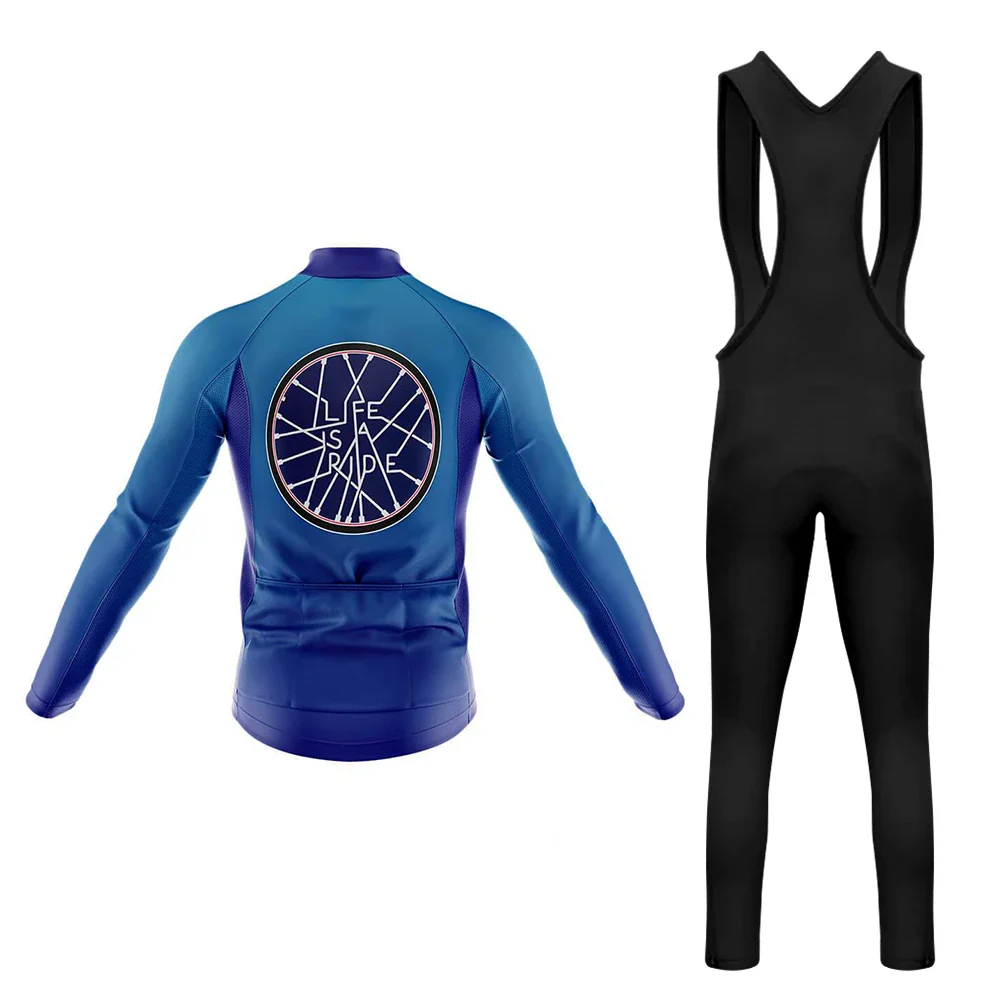 Life Is A Ride Men's Long Sleeve Cycling Kit - Image 2