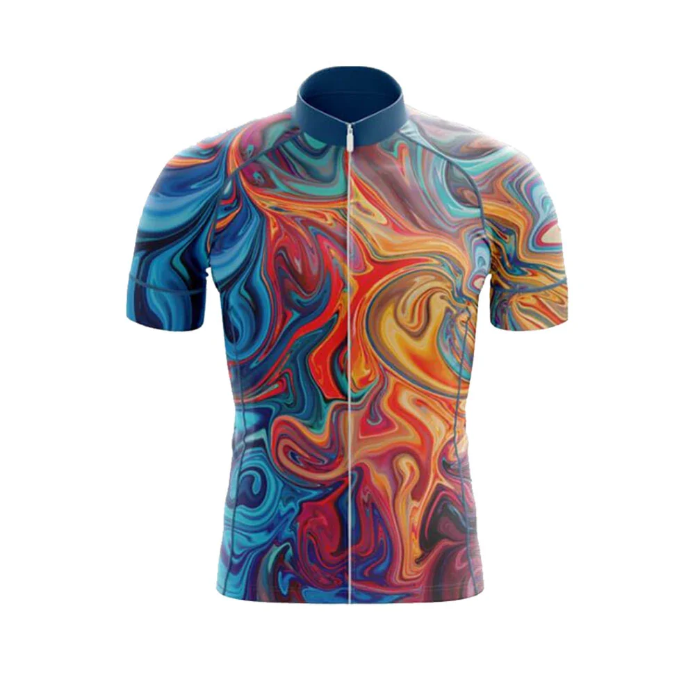 Liquid Marble Men's Short Sleeve Cycling Kit - Image 3