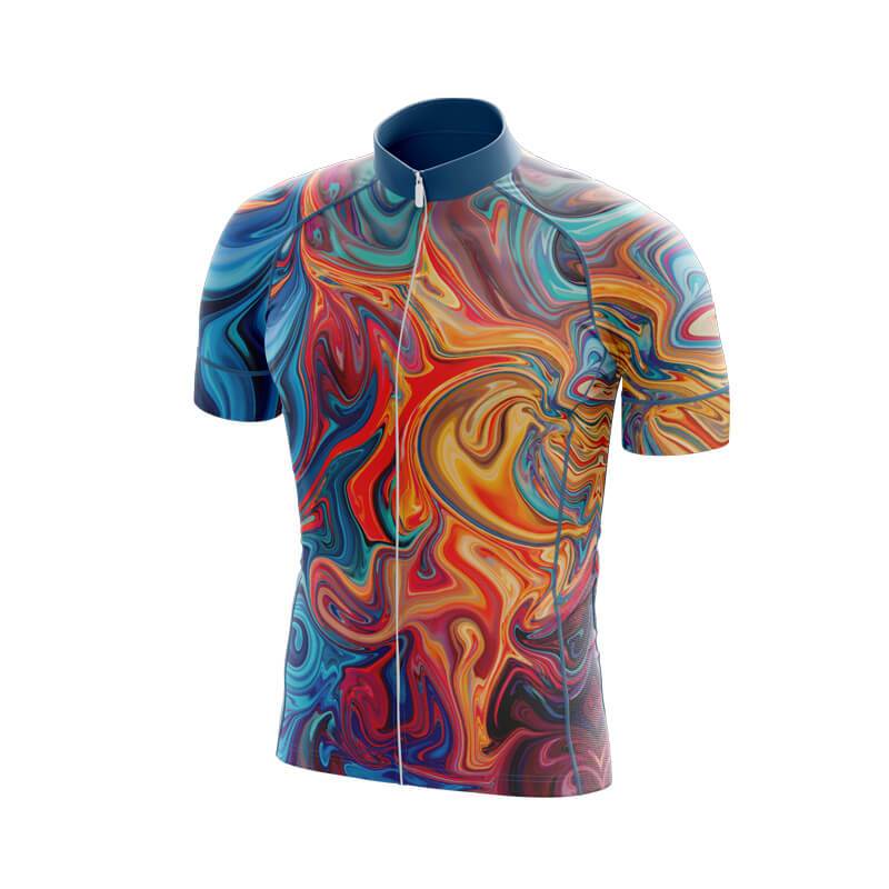 Liquid Marble Men's Short Sleeve Cycling Kit - Image 4