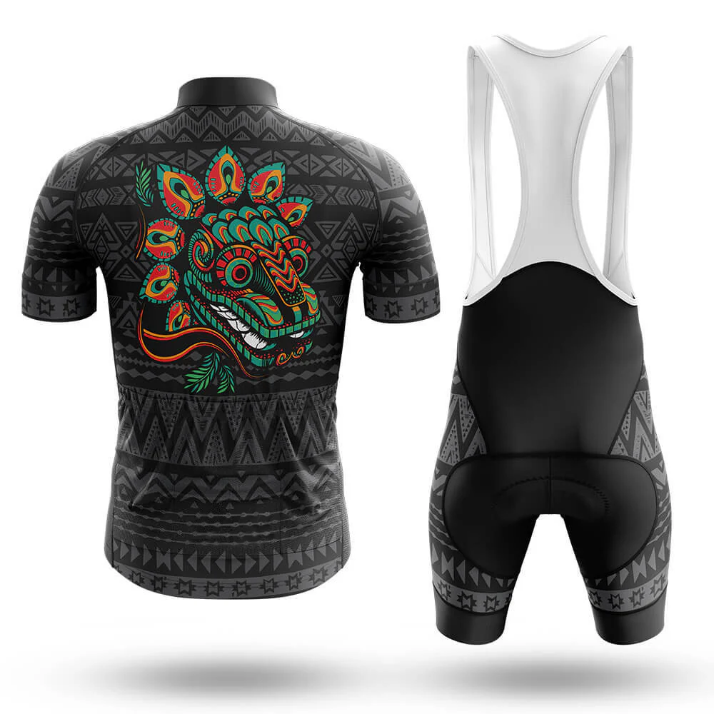 Mexican Quetzalcoatl Men's Short Sleeve Cycling Kit - Image 2