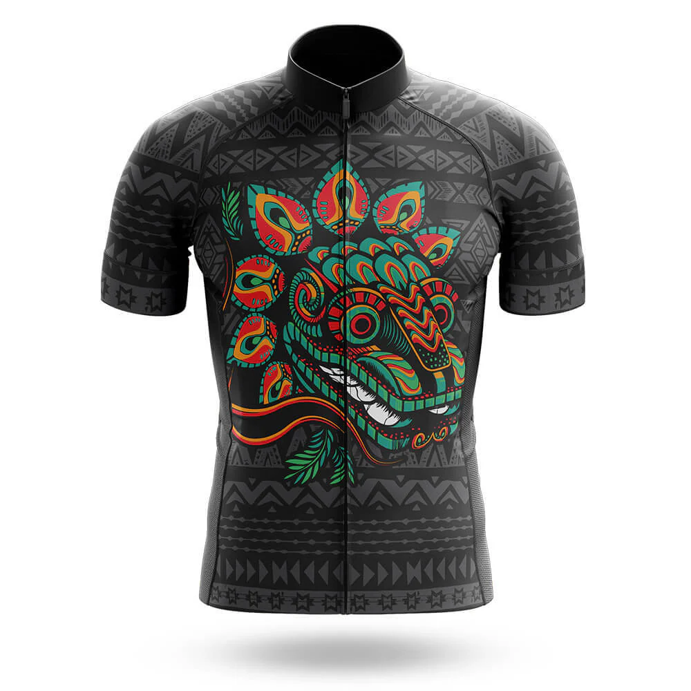 Mexican Quetzalcoatl Men's Short Sleeve Cycling Kit - Image 3