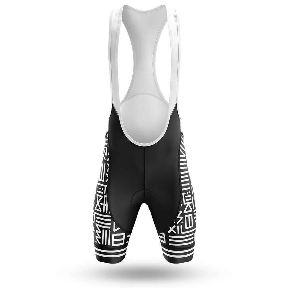 Monochrome Tribal Men's Cycling Kit - Image 4