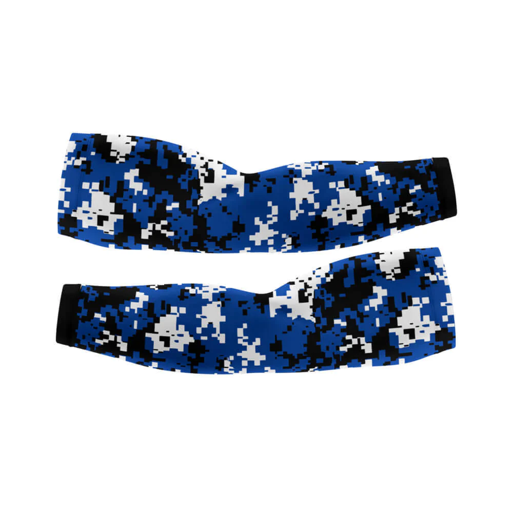 Navy Camo Arm And Leg Sleeves - Image 2