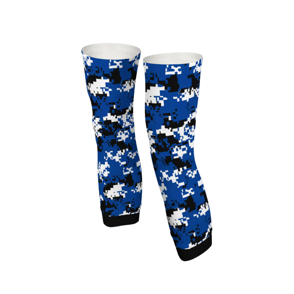 Navy Camo Arm And Leg Sleeves - Image 3