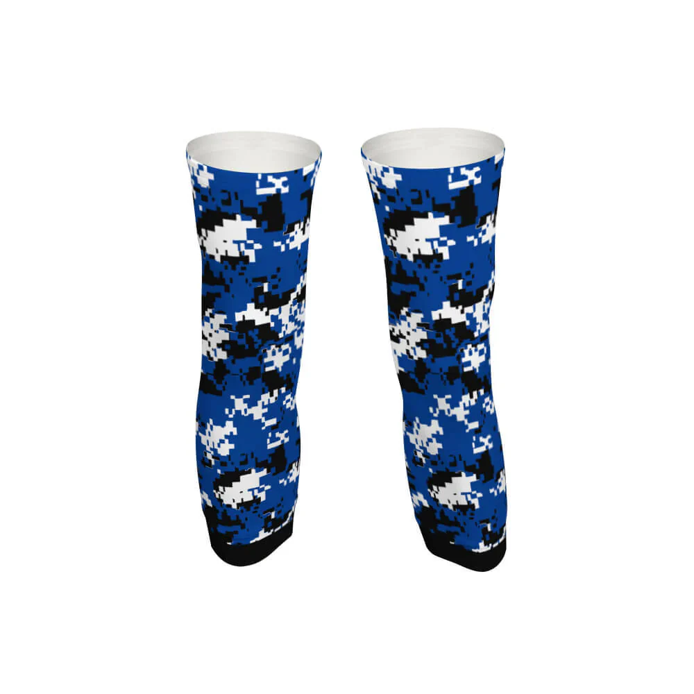 Navy Camo Arm And Leg Sleeves - Image 4
