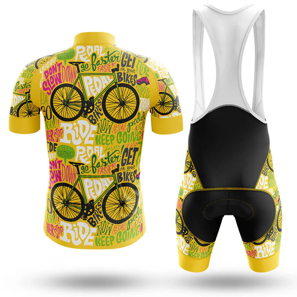 Never Stop Riding Men's Cycling Kit - Image 2