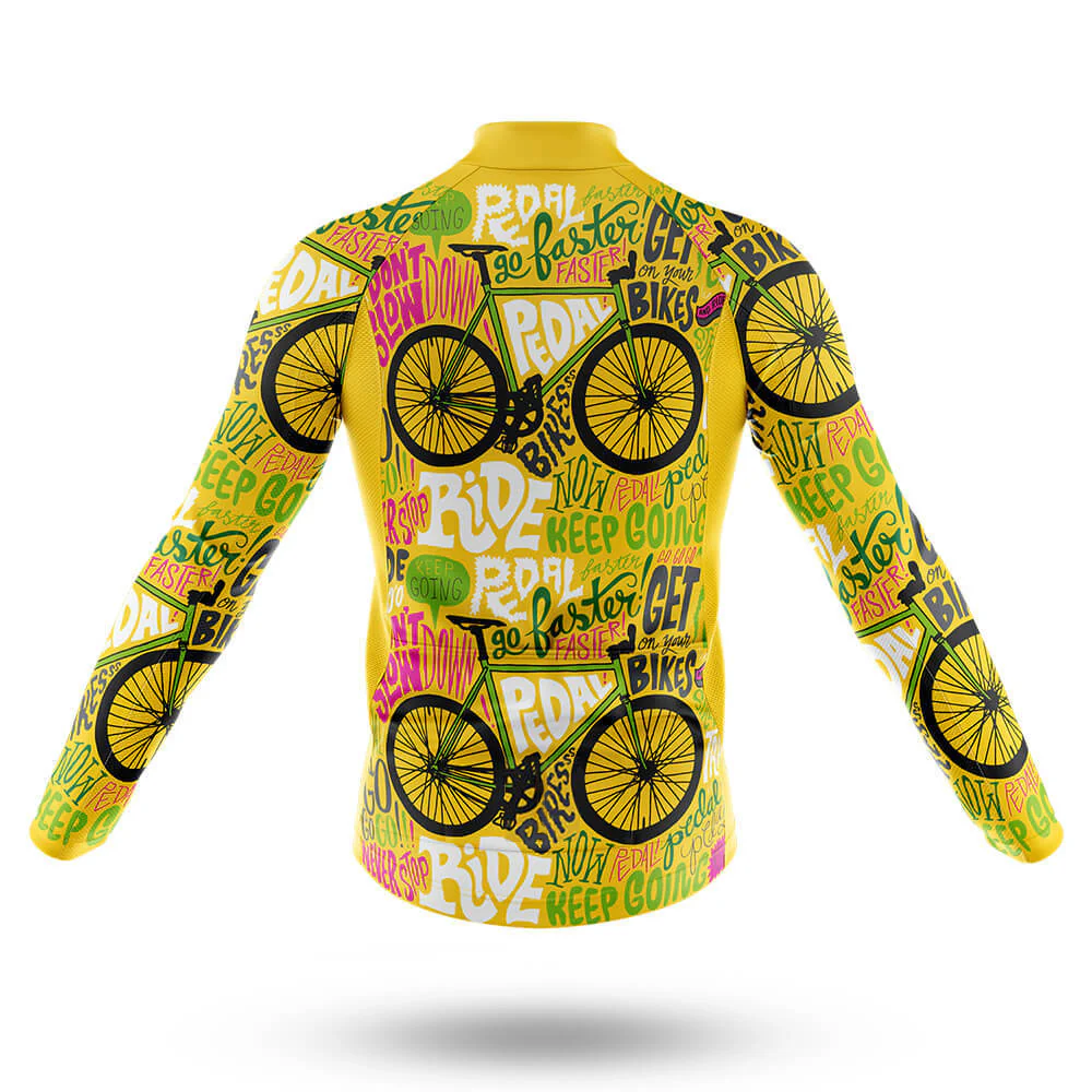 Never Stop Riding Men's Cycling Kit - Image 6
