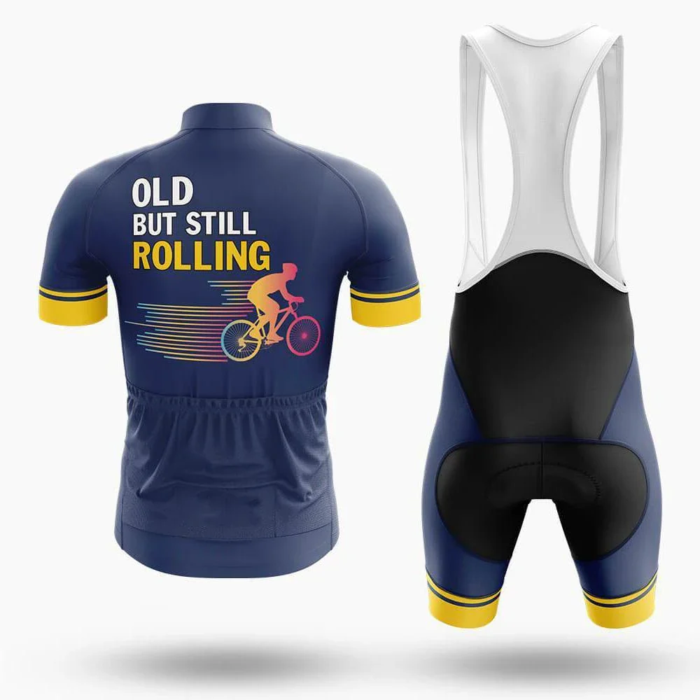 Old But Still Rolling Men's Short Sleeve Cycling Kit - Image 2