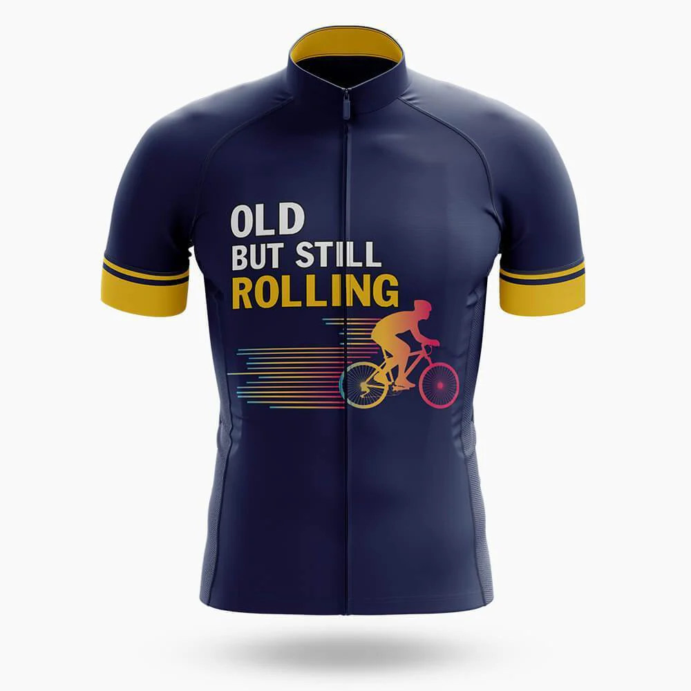Old But Still Rolling Men's Short Sleeve Cycling Kit - Image 3