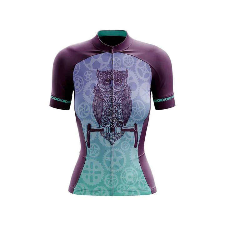 Owl Women's Short Sleeve Cycling Kit - Image 3