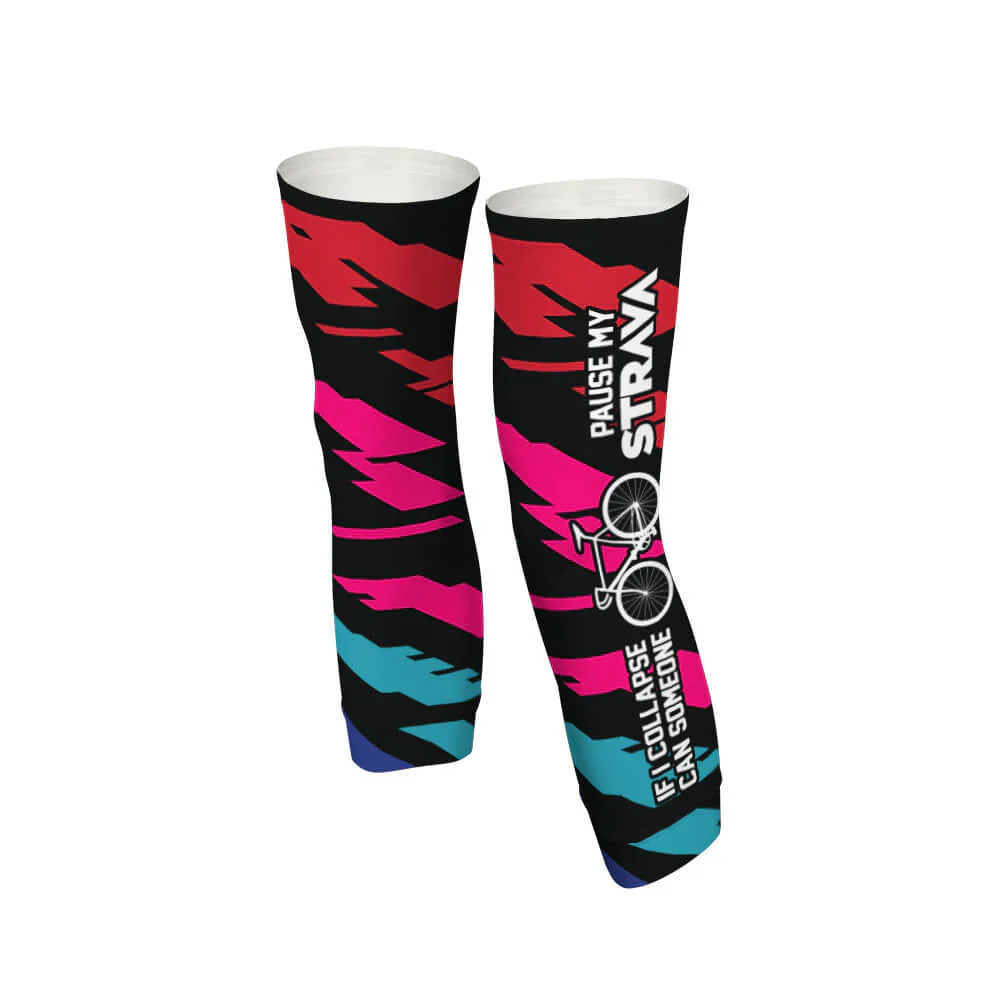 Pause My Strava Arm And Leg Sleeves - Image 3