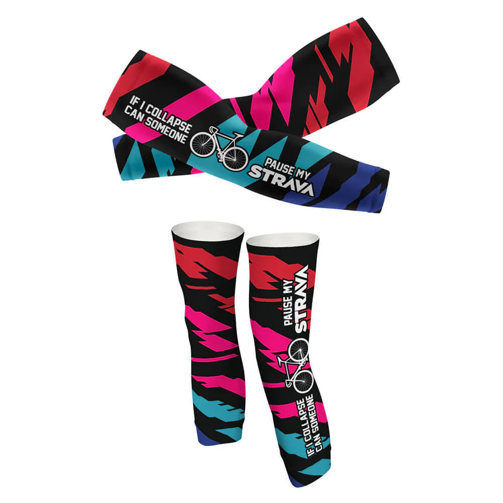 Pause My Strava Arm And Leg Sleeves - Image 5
