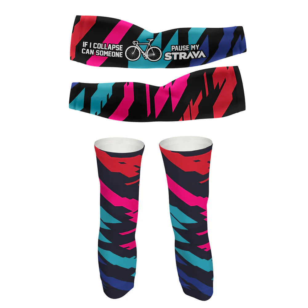 Pause My Strava Arm And Leg Sleeves - Image 6