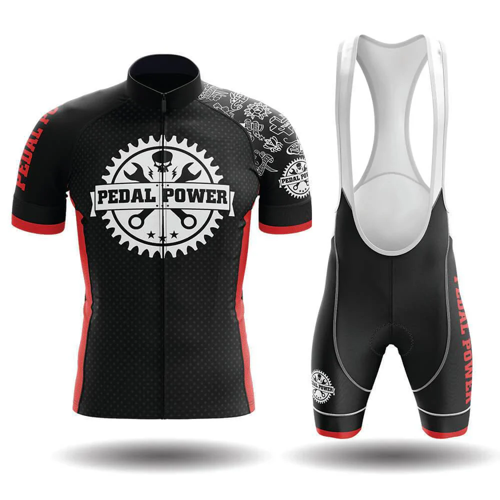 Pedal Power Men's Short Sleeve Cycling Kit