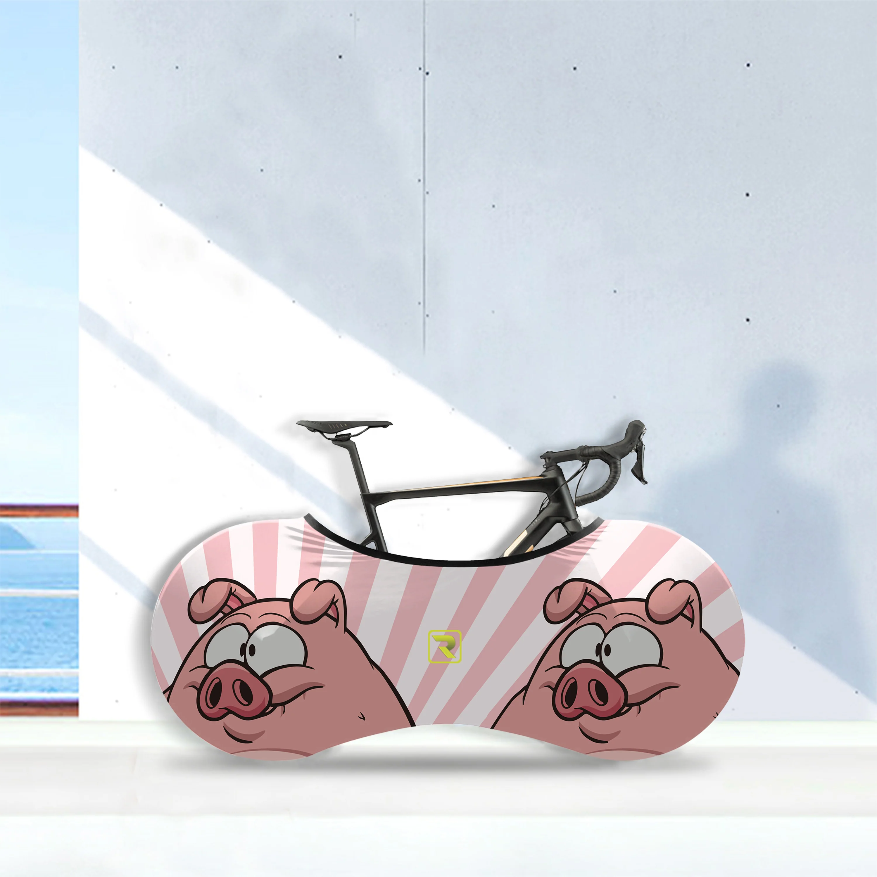 Pig Bicycle Wheels Cover - Image 4