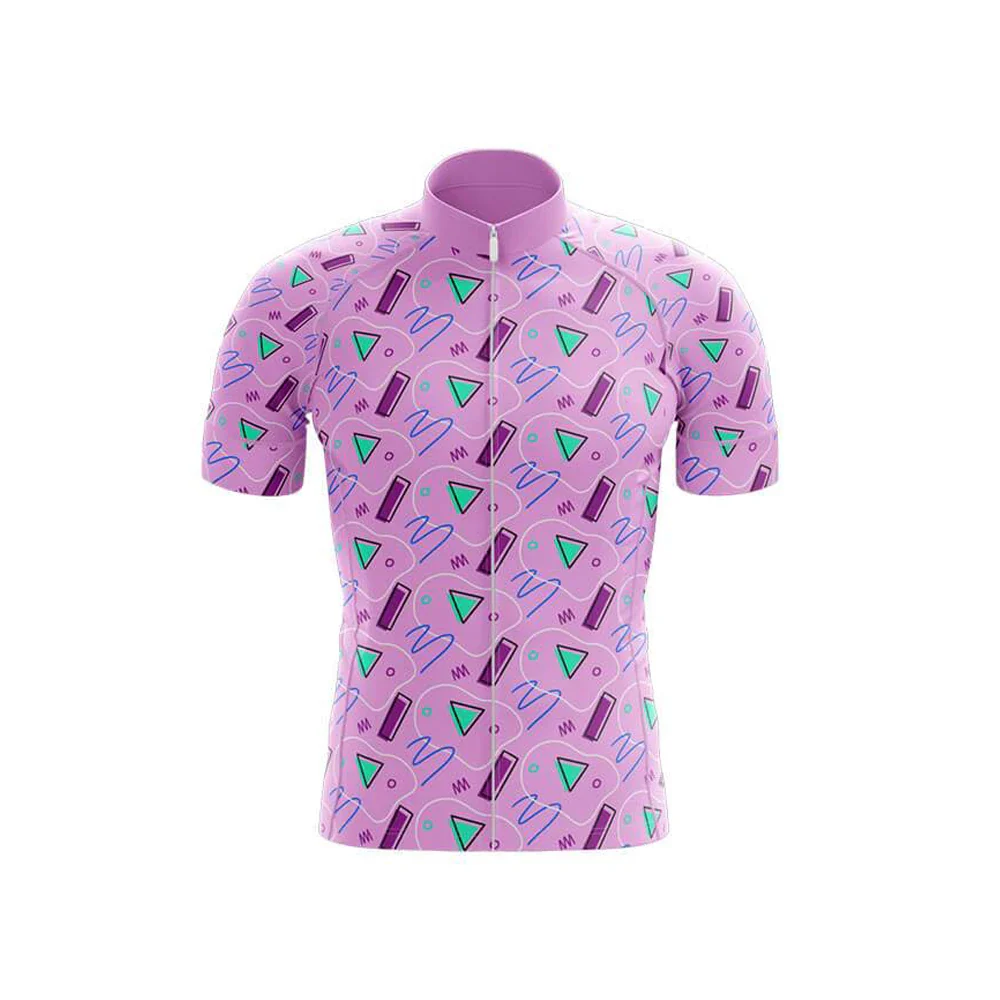 90s Memphis Club Men's Short Sleeve Cycling Kit - Image 3