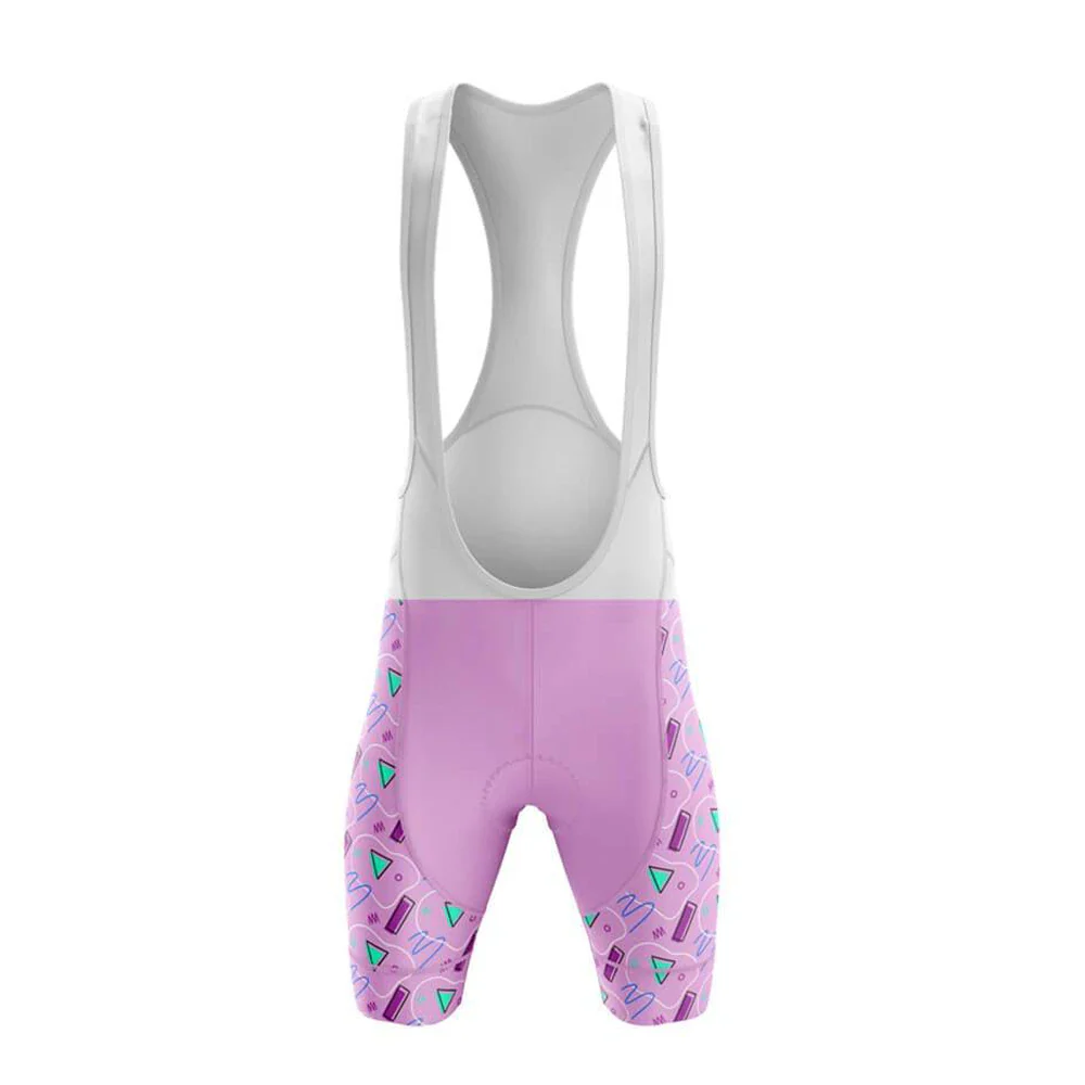 90s Memphis Club Men's Short Sleeve Cycling Kit - Image 4