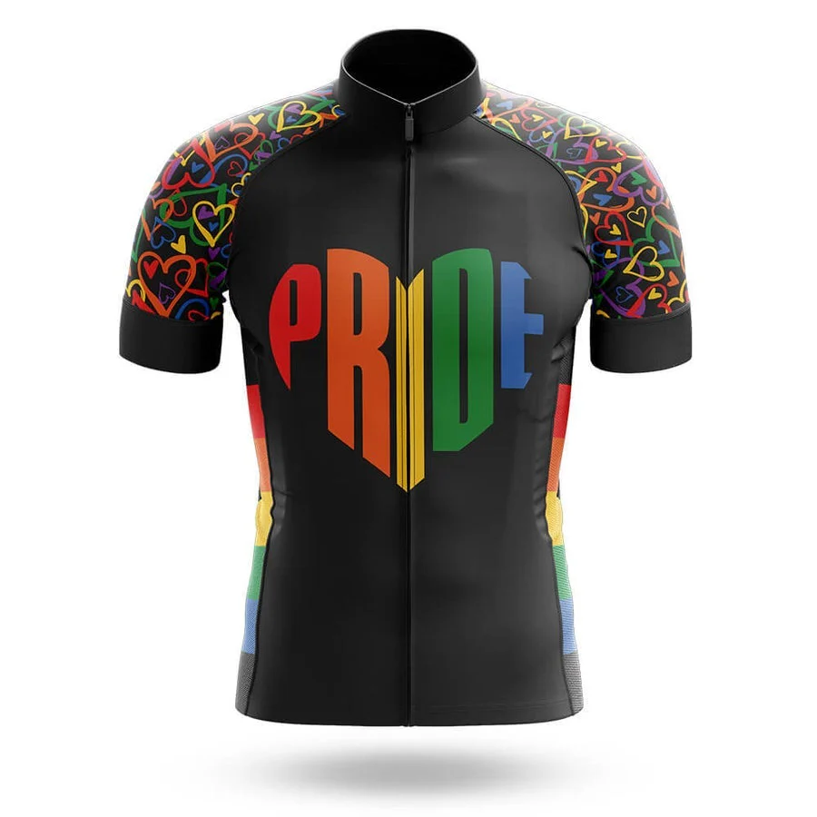 Pride Heart Men's Cycling Kit - Image 3