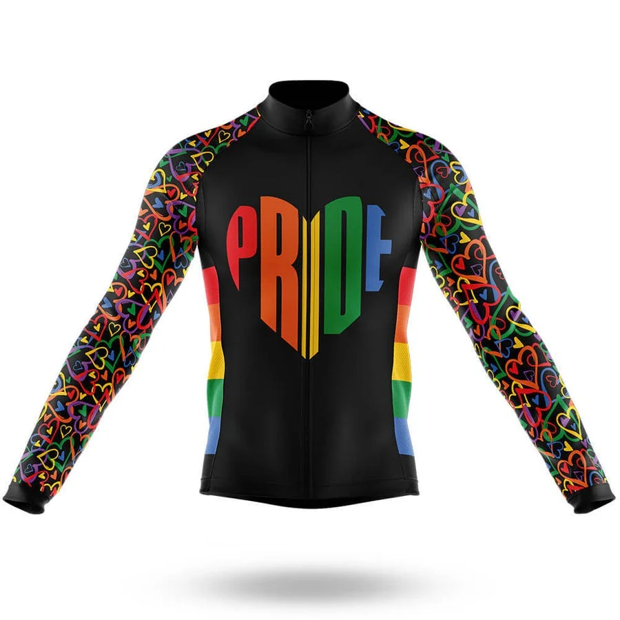 Pride Heart Men's Cycling Kit - Image 5