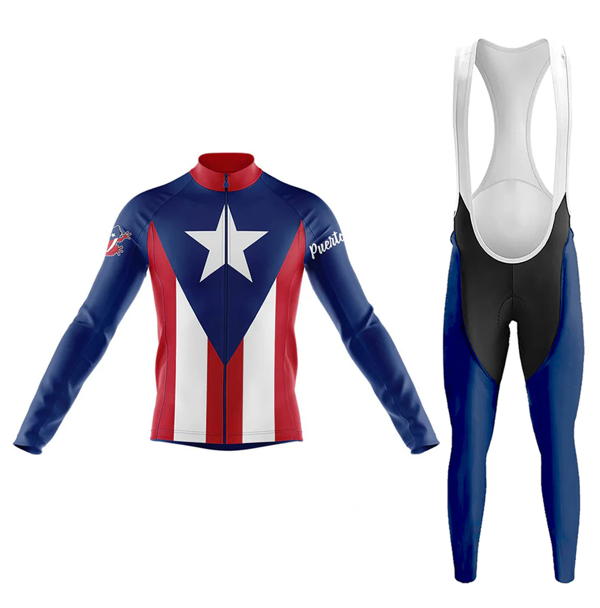 Puerto Rico Men's Long Sleeve Cycling Kit
