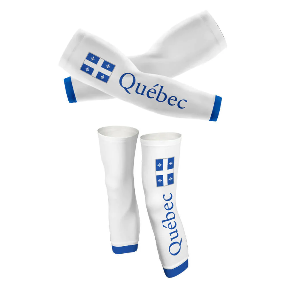 Quebec Flag Arm And Leg Sleeves - Image 5