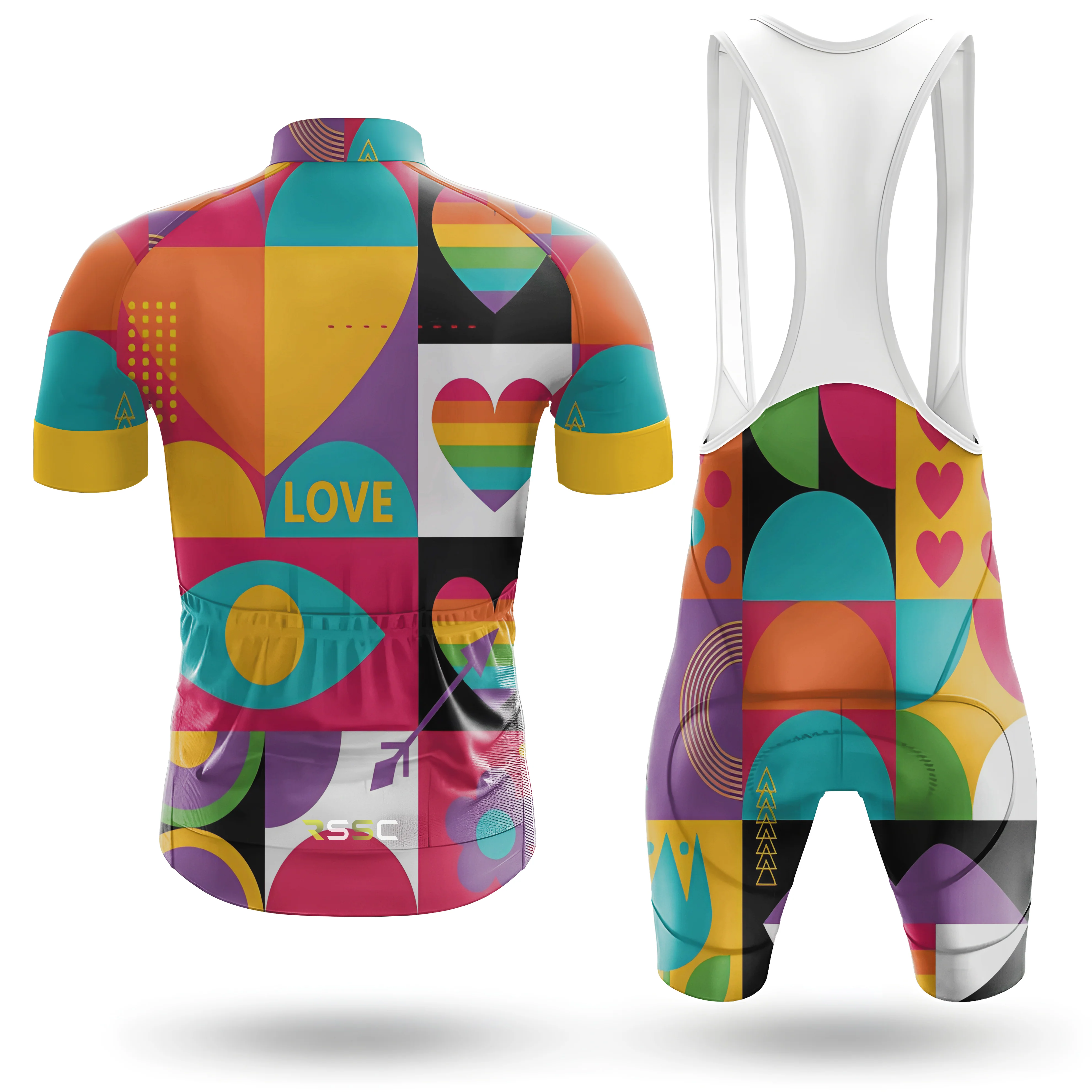 Rainbow Men's Cycling Kit - Image 2