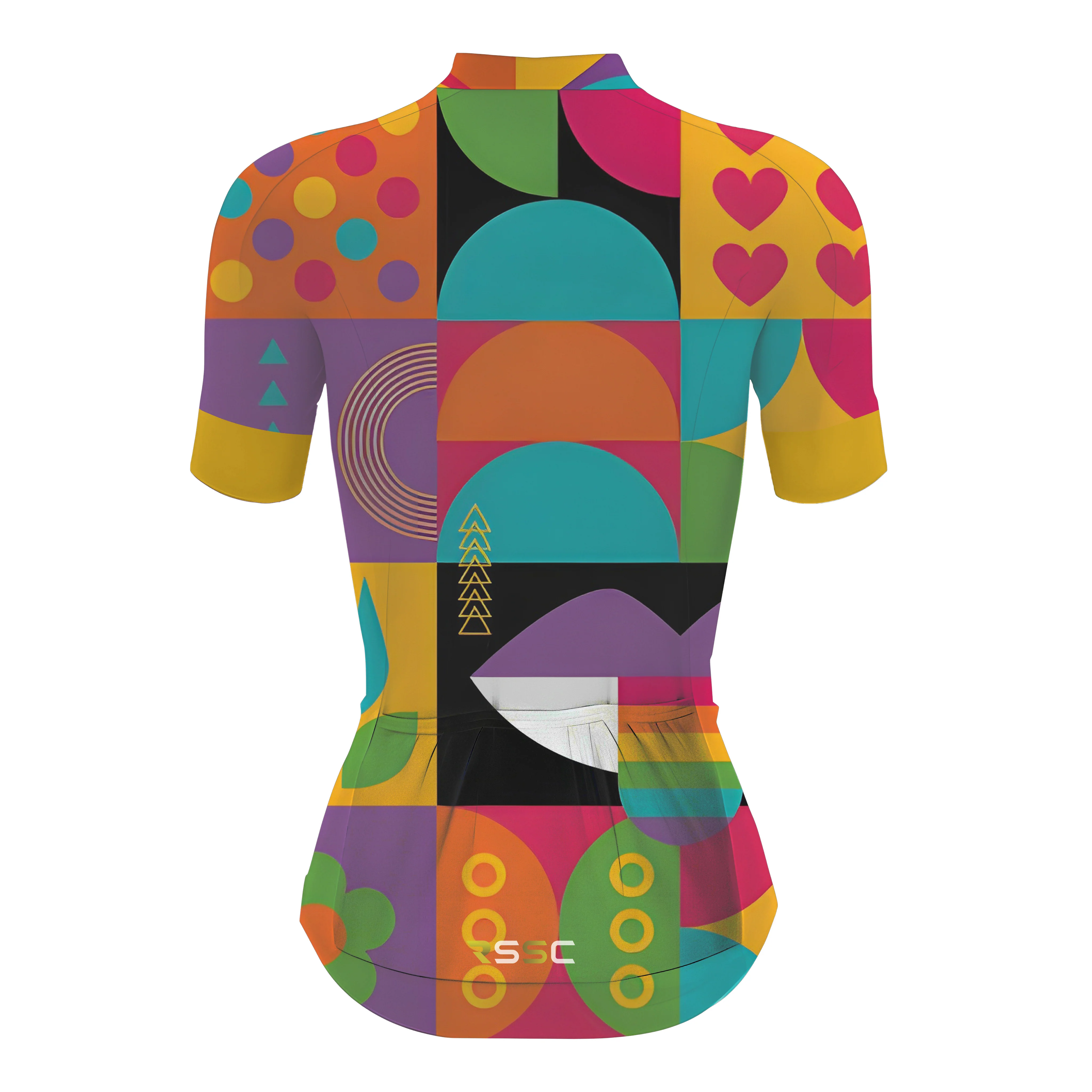 Rainbow Women's Short Sleeve Cycling Kit - Image 4