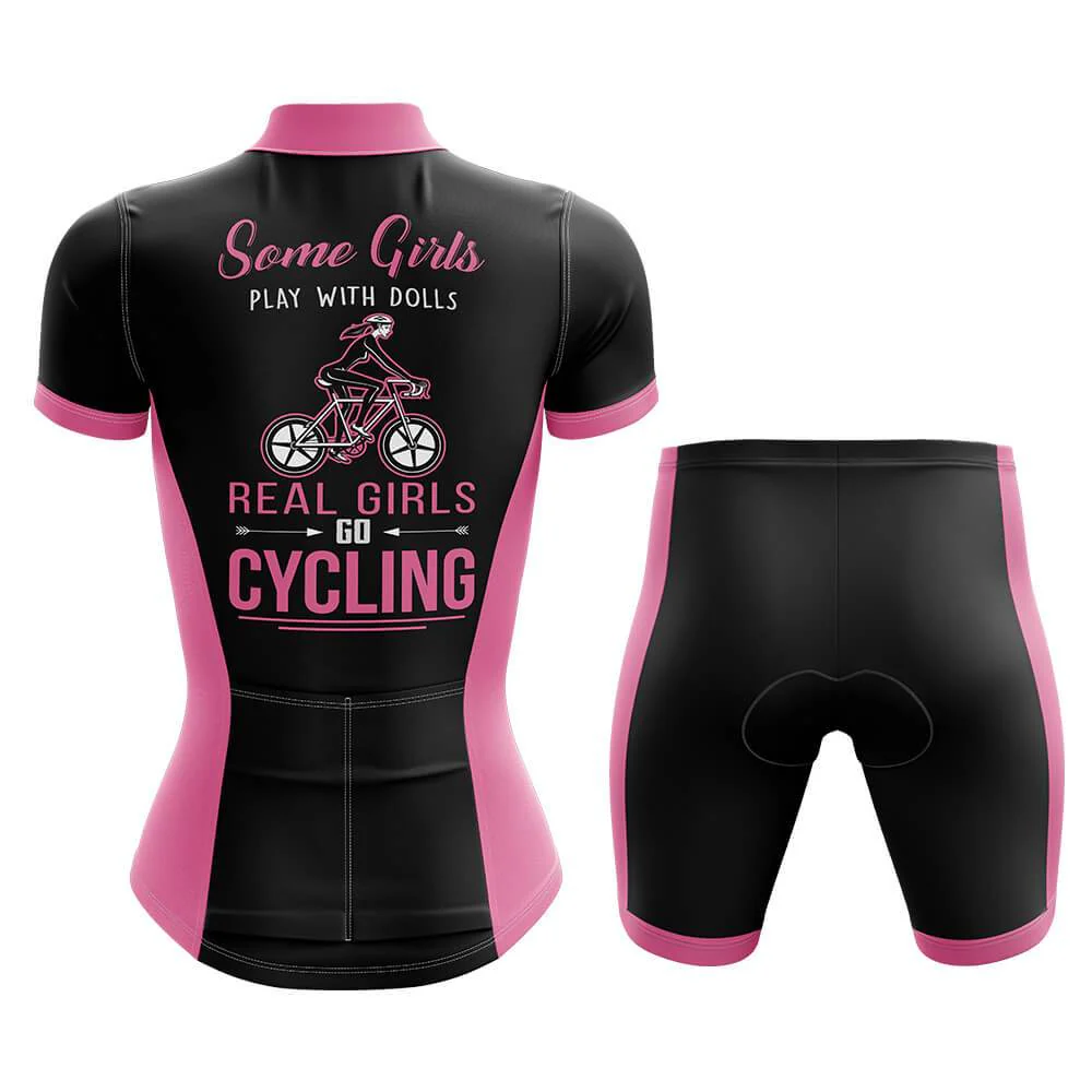 Real Girls Women's Short Sleeve Cycling Kit - Image 2