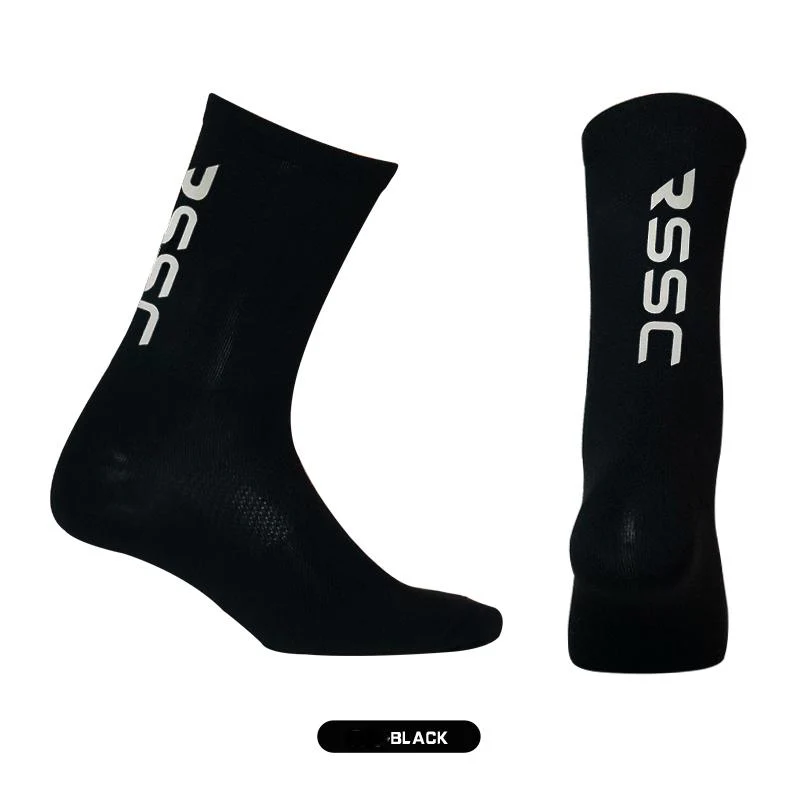 Reflective Unisex Breathable Cycling Socks - Image 2